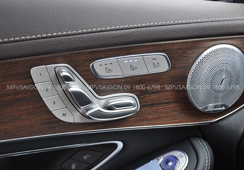 Quạt thông gió mát ghế - sưởi nhiệt ghế xe Mercedes Benz C-class E-class GLC GLB