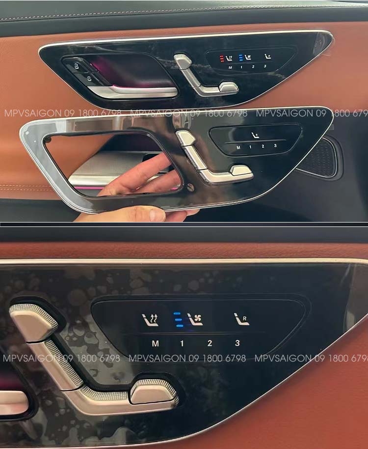 Quạt thông gió mát ghế - sưởi nhiệt ghế xe Mercedes Benz C-class E-class GLC GLB