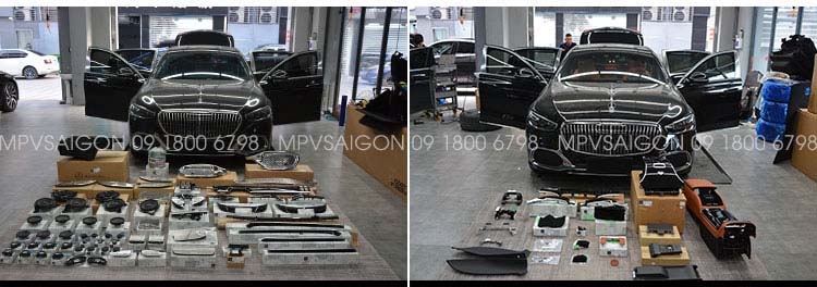 Quạt thông gió mát ghế - sưởi nhiệt ghế xe Mercedes Benz C-class E-class GLC GLB