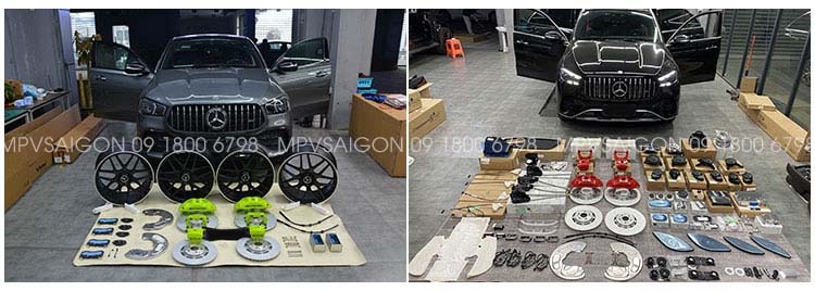 Quạt thông gió mát ghế - sưởi nhiệt ghế xe Mercedes Benz C-class E-class GLC GLB