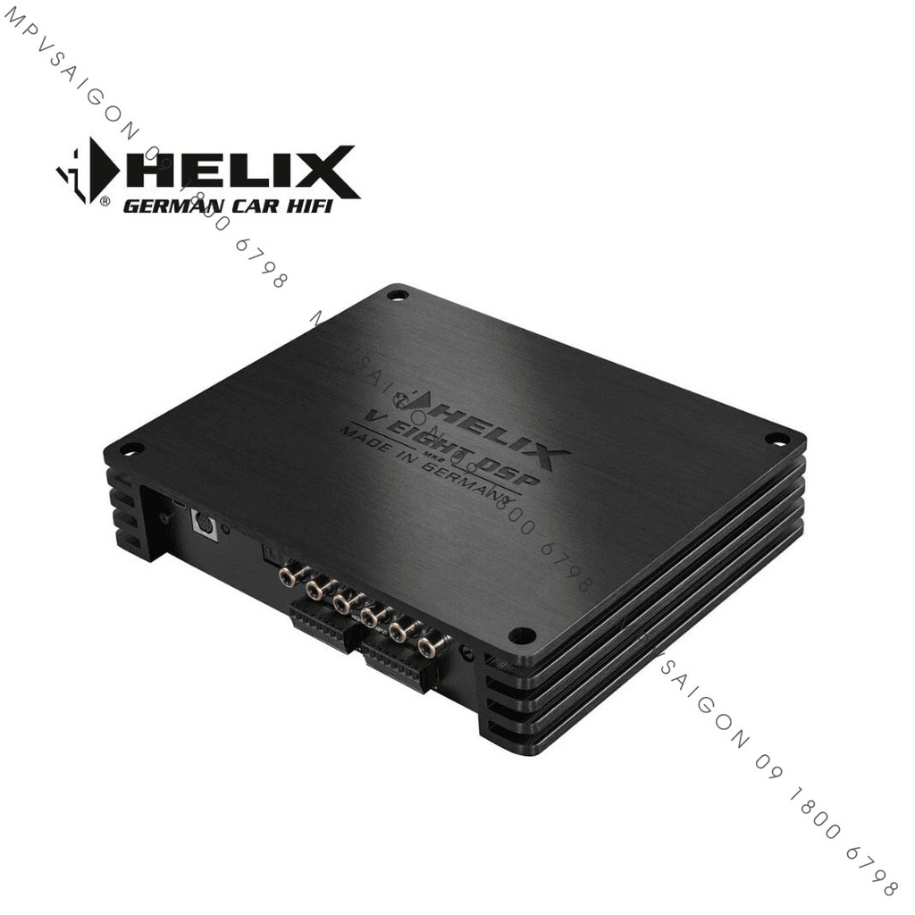 HELIX V-EIGH MK2: AMPLIFIER 8 KÊNH TÍCH HỢP 10 KÊNH DSP