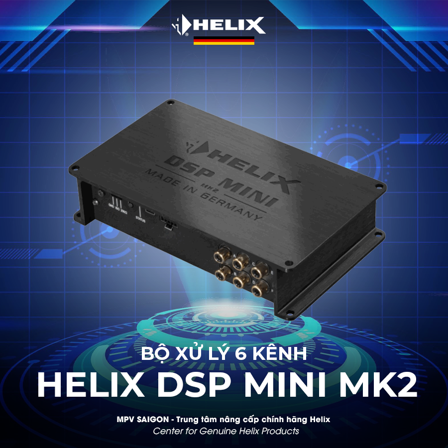 HELIX BỘ XỬ LÝ 6 KÊNH HELIX DSP MINI MK2
