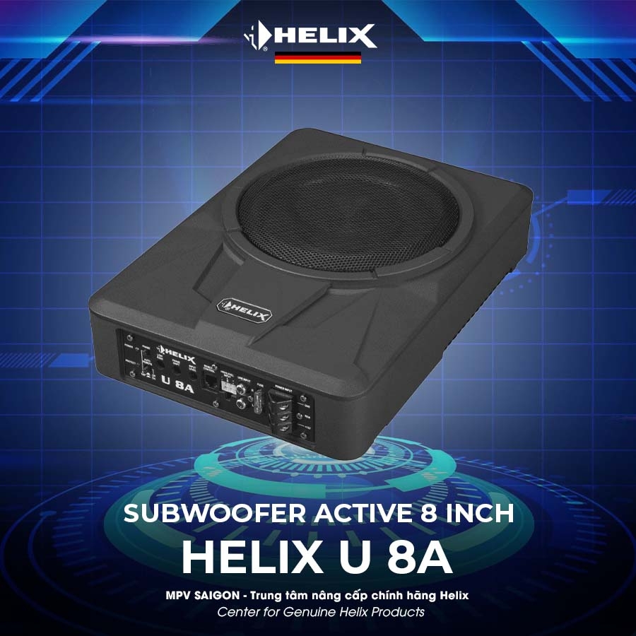 HELIX LOA SUBWOOFER 8″ ACTIVE HELIX U 8A