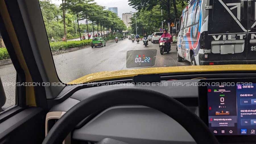 Hud hắt kính cho xe điện VinFast VF3