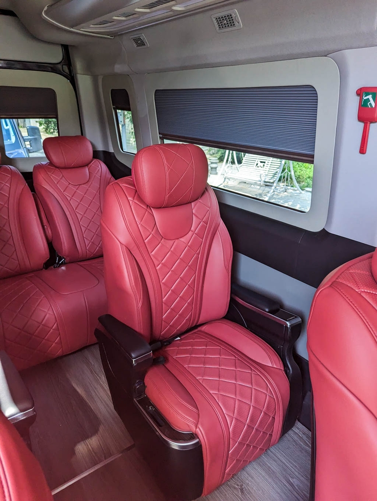 Nâng cấp ghế nội thất Hyundai Solati Limousine: Kinh nghiệm và bảng giá mới nhất