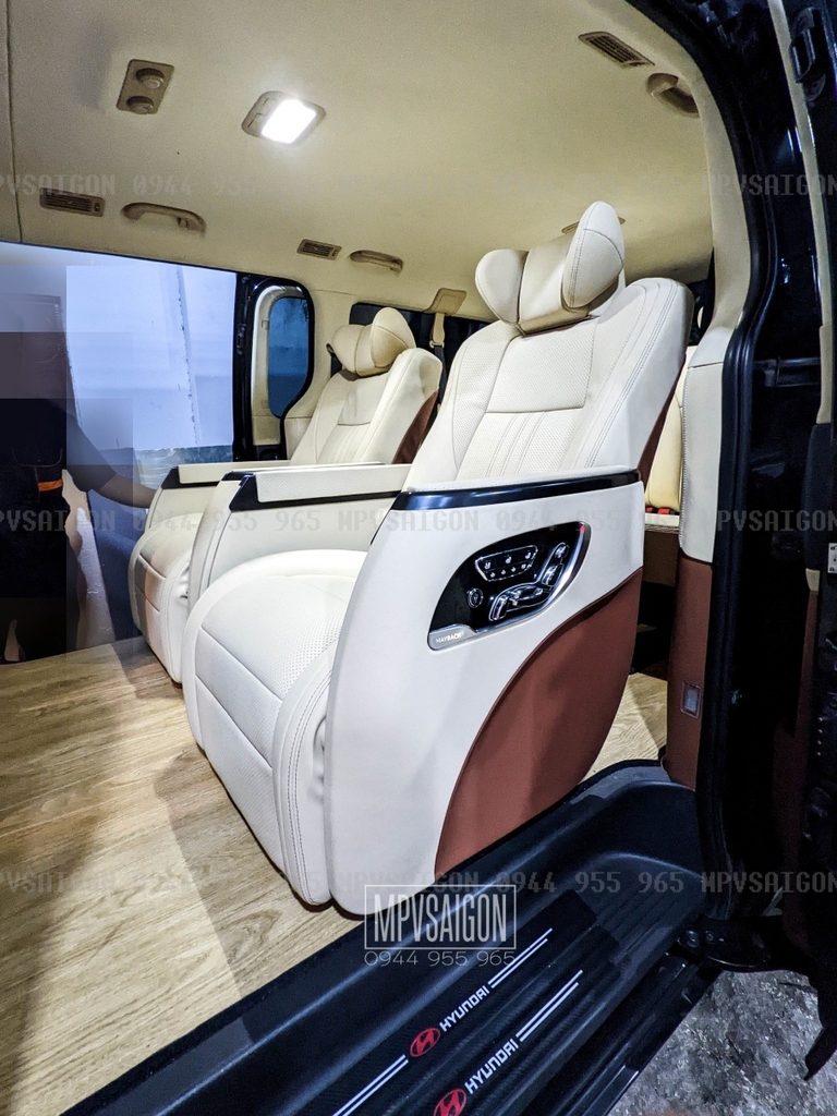 Nâng cấp ghế Limousine Hyundai Starex thương gia