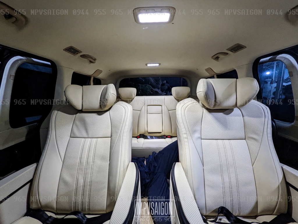Nâng cấp ghế Limousine Hyundai Starex thương gia
