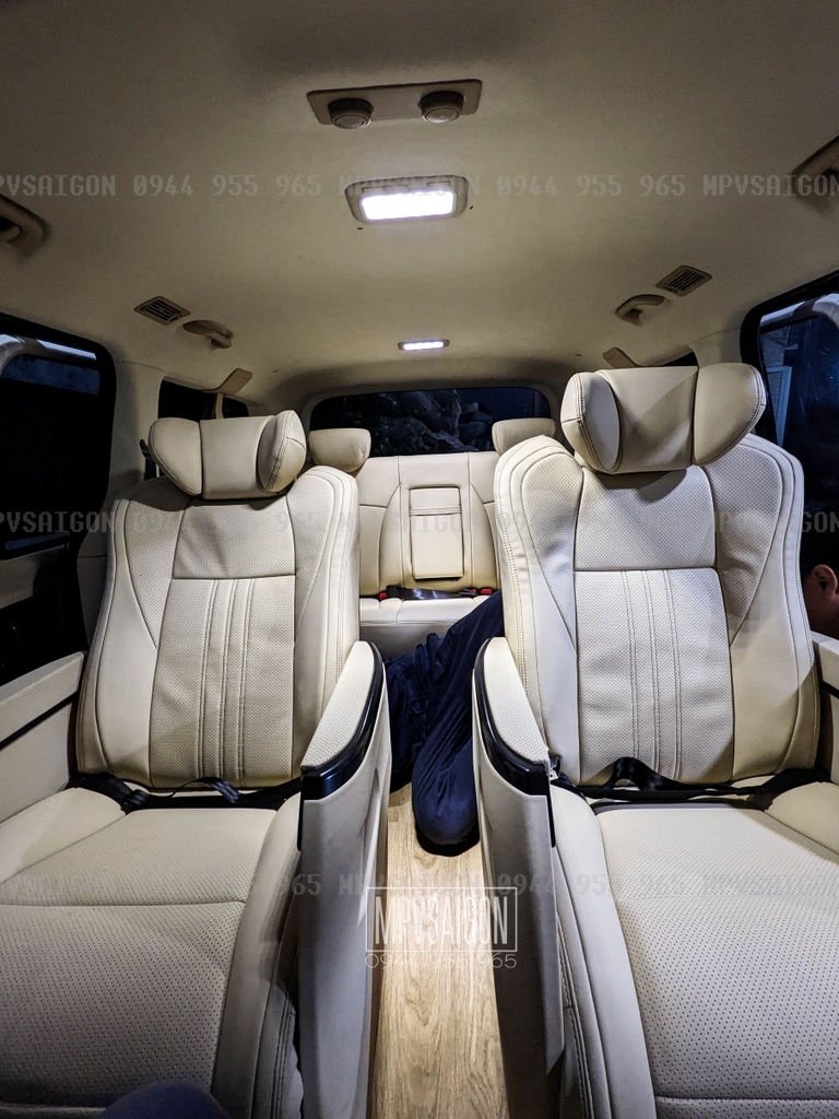 Nâng cấp ghế Limousine Hyundai Starex thương gia
