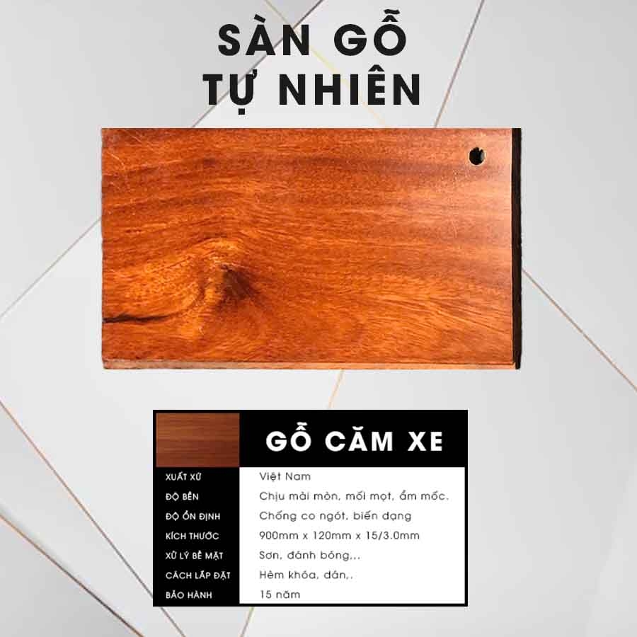 SÀN GỖ TỰ NHIÊN CHO Ô TÔ TẠI MPVSAIGON