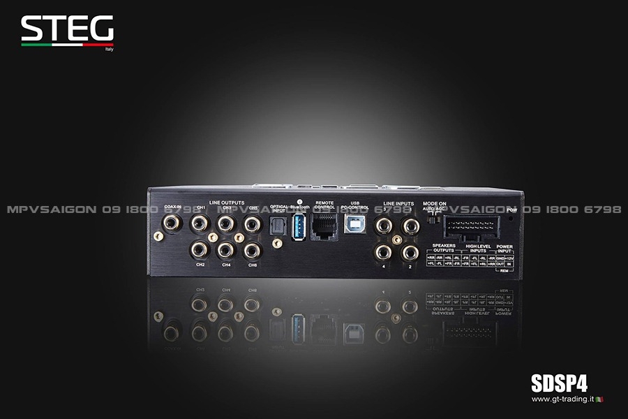 Amply Steg 4 kênh SDSP 4