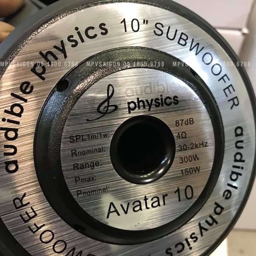 Loa siêu trầm Audible Physics Avatar 10 subwoofer