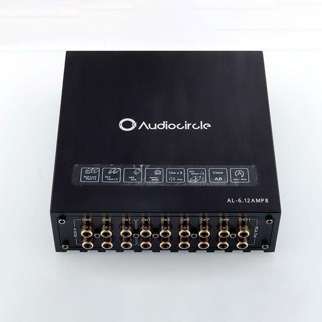 AUDIOCIRCLE AL-6.12AMP8 – AMPLY/DSP CAO CẤP CHO Ô TÔ