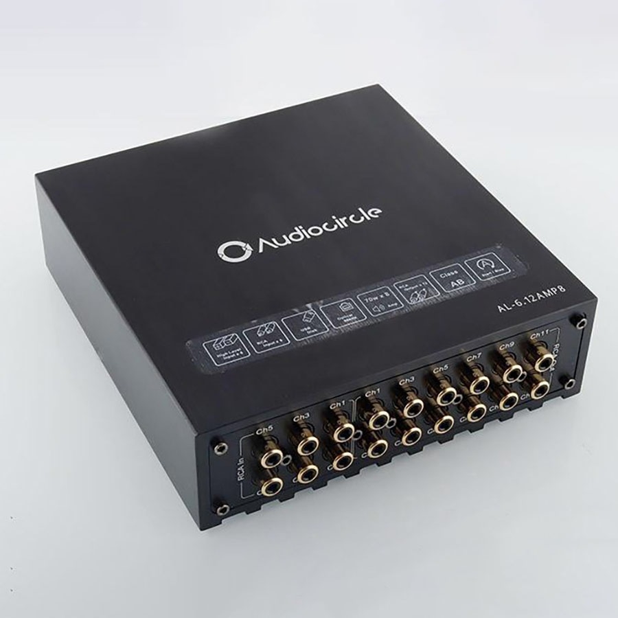 AUDIOCIRCLE AL-6.12AMP8 – AMPLY/DSP CAO CẤP CHO Ô TÔ