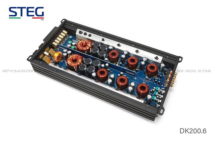 Amply 6 kênh STEG DK200.6