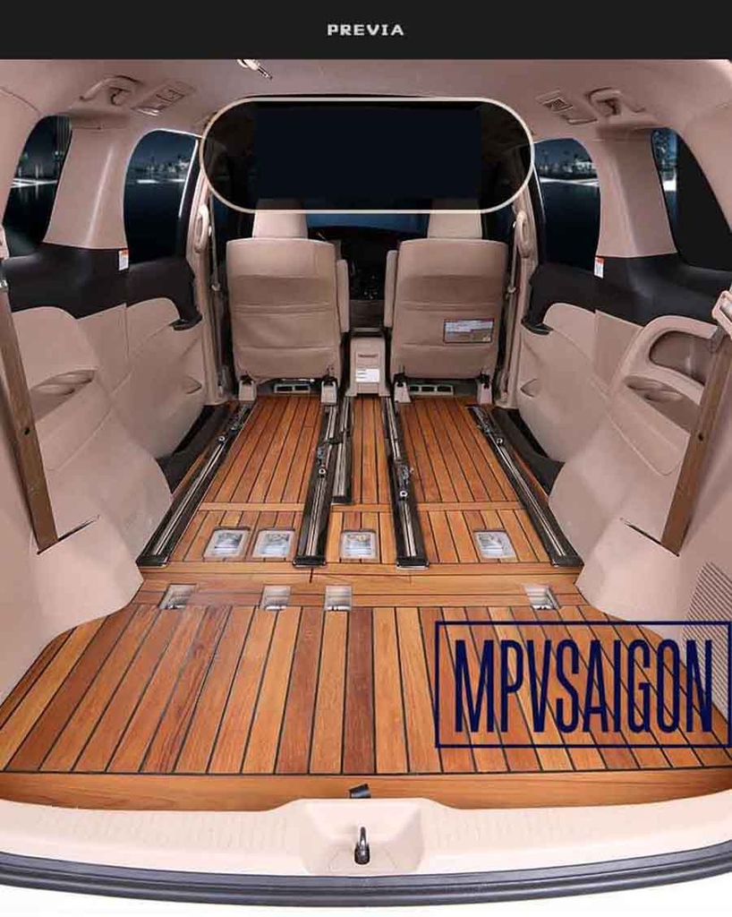 Sàn gỗ tự nhiên cho xe ô tô xe limousine