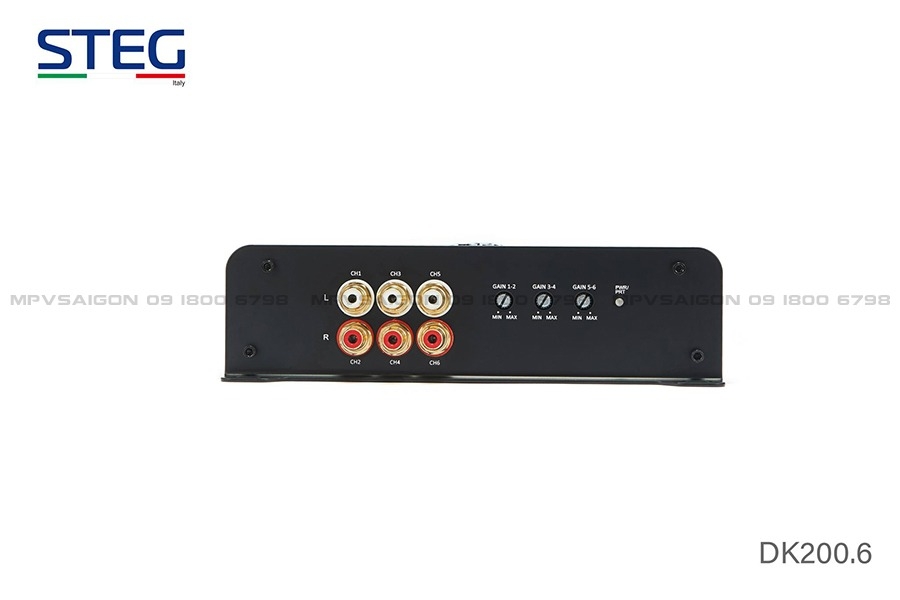 Amply 6 kênh STEG DK200.6