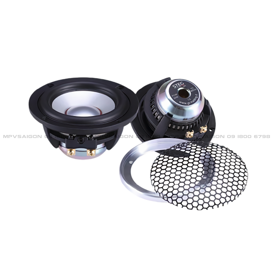 Skoda Kodiag phục hồi loa center vị trí lỗ chờ sẵn STEG MS-30 3”MIDRANGE