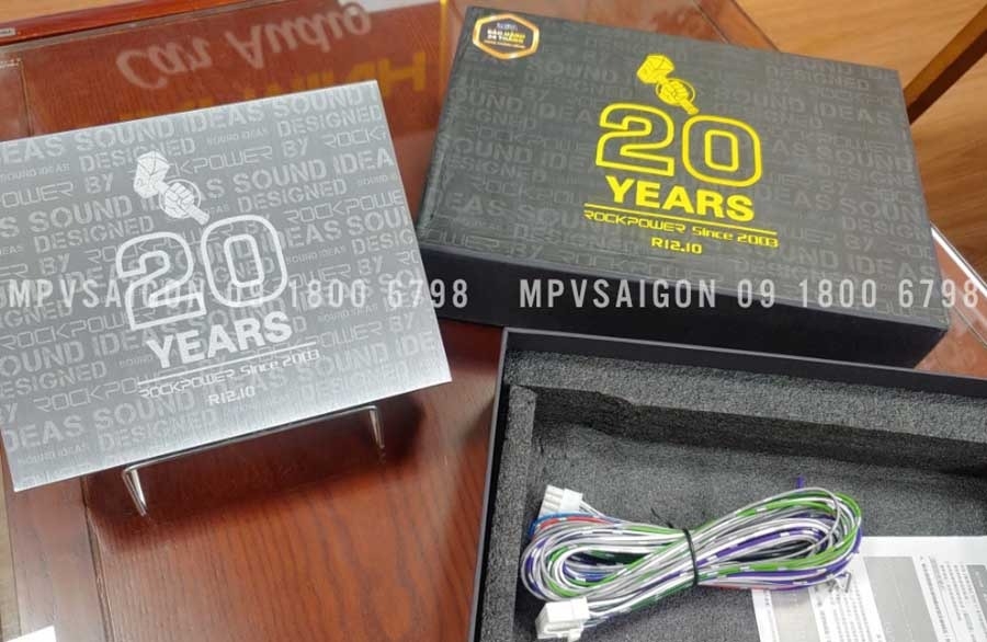 DSP Rockpower R12.10 - Bộ xử lý trung tâm tích hợp Amply