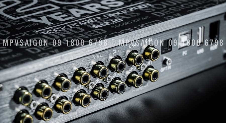 DSP Rockpower R12.10 - Bộ xử lý trung tâm tích hợp Amply