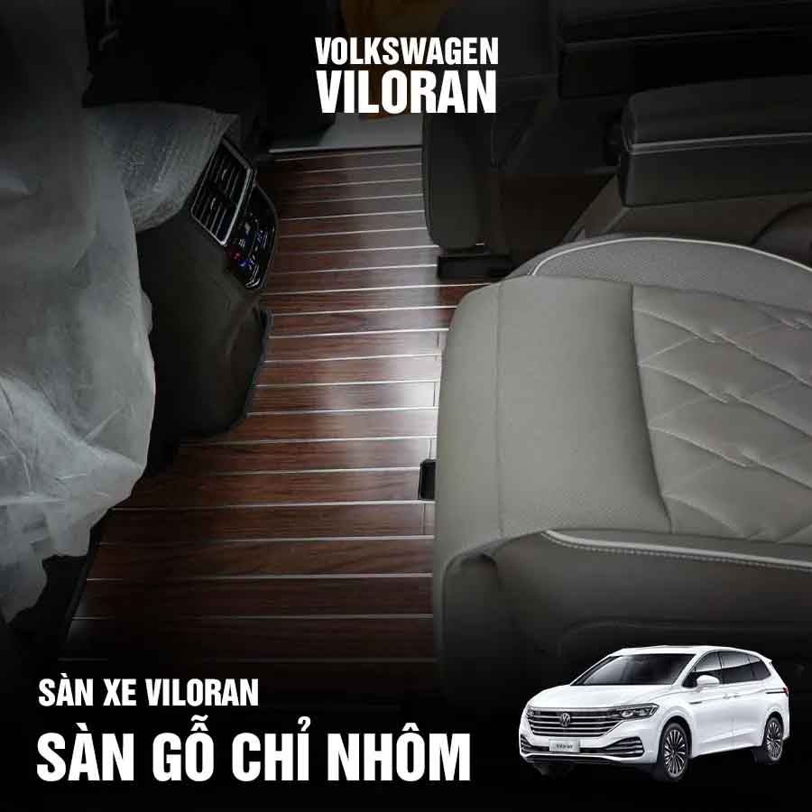 Sàn gỗ tự nhiên chỉ nhôm dành cho Volkswagen Viloran