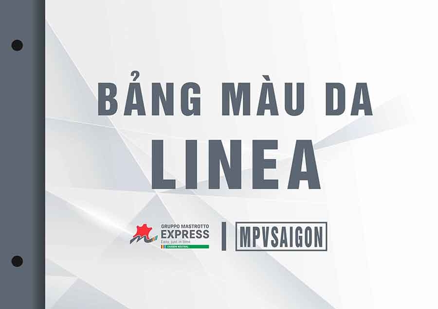 BẢNG MÀU DA LINEA TỪ GRUPPO MASTROTTO - BỘ SƯU TẬP DA BÒ CAO CẤP CHÂU ÂU