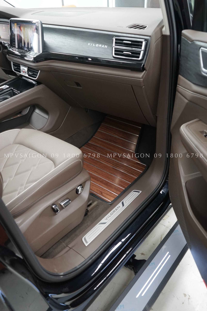 Sàn gỗ tự nhiên chỉ nhôm dành cho Volkswagen Viloran