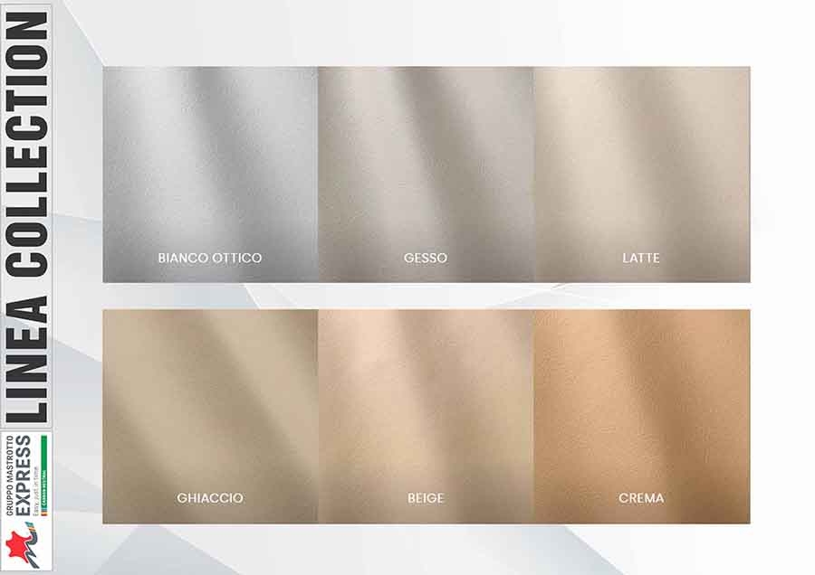 BẢNG MÀU DA LINEA TỪ GRUPPO MASTROTTO - BỘ SƯU TẬP DA BÒ CAO CẤP CHÂU ÂU