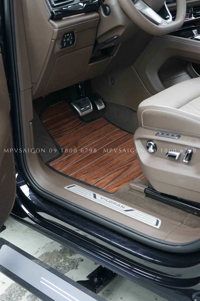 Sàn gỗ tự nhiên chỉ nhôm dành cho Volkswagen Viloran