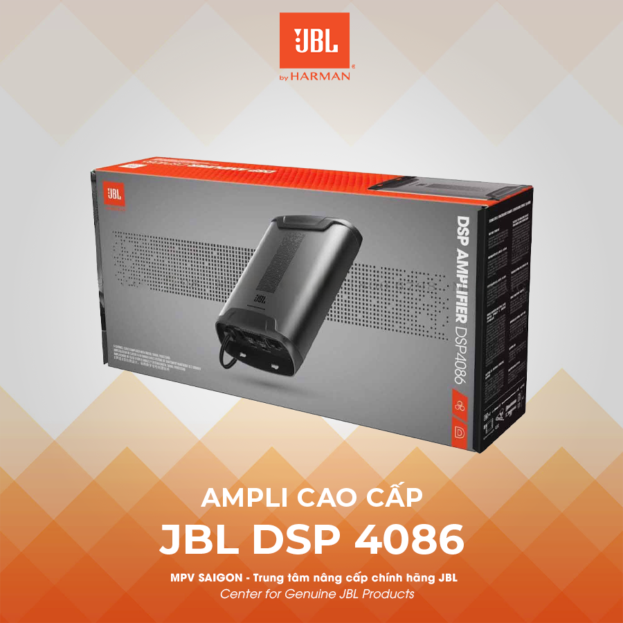 Ampli lắp xe ô tô JBL DSP 4086