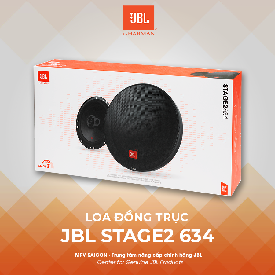 Loa đồng trục lắp trên xe ô tô JBL Stage2 634
