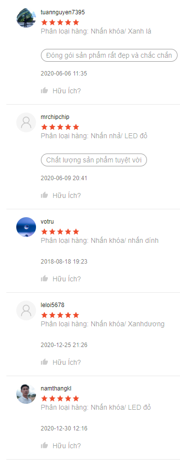 Công tắc 16mm LED nguồn nhấn khóa thân ngắn