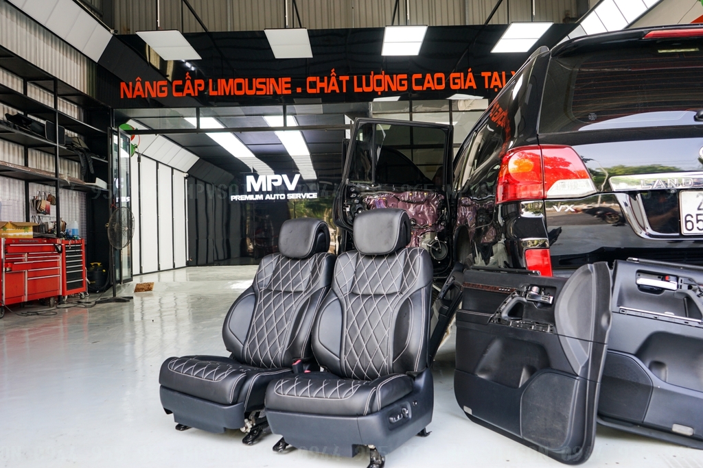 Ghế chỉnh điện Lexus phong cách MBS Trung Đông bọc da Napa mới 100%