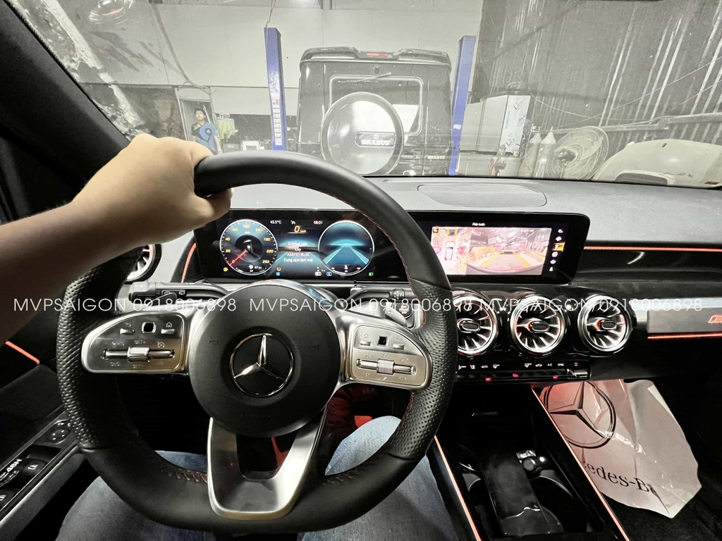 Lắp camera 360 độ toàn cảnh Mercedes Benz GLB