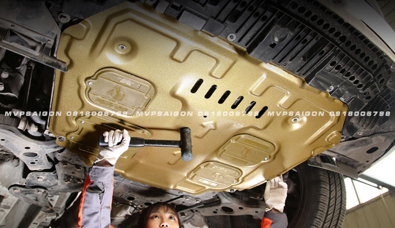 Lắp đặt giáp gầm - tấm bảo vệ động cơ hộp số Honda Accord