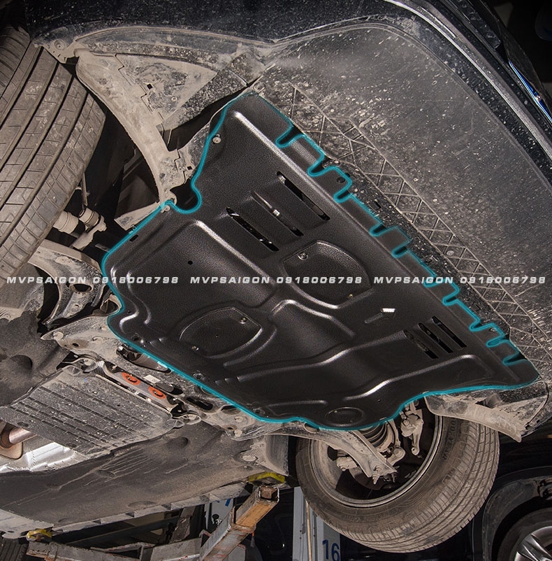 Lắp đặt giáp gầm - tấm bảo vệ động cơ hộp số Honda Accord