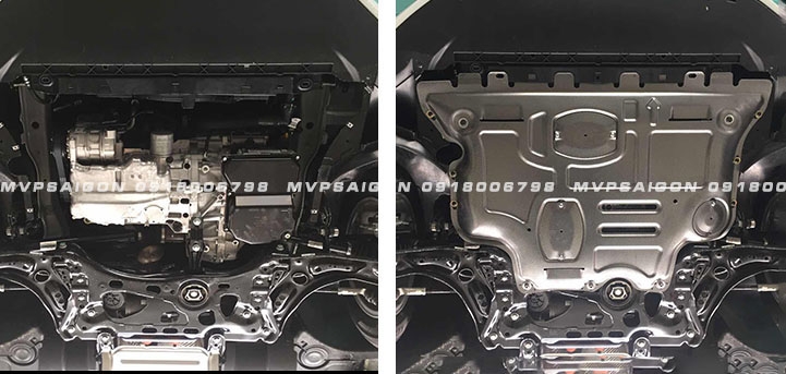 Lắp đặt giáp gầm - tấm bảo vệ động cơ hộp số Honda Accord