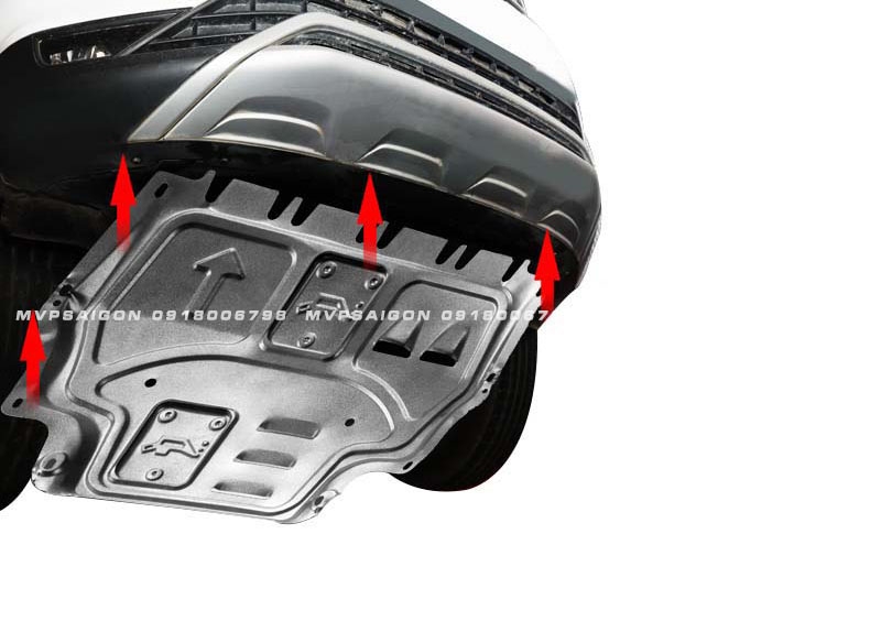 Lắp đặt giáp gầm - tấm bảo vệ động cơ hộp số Honda Accord