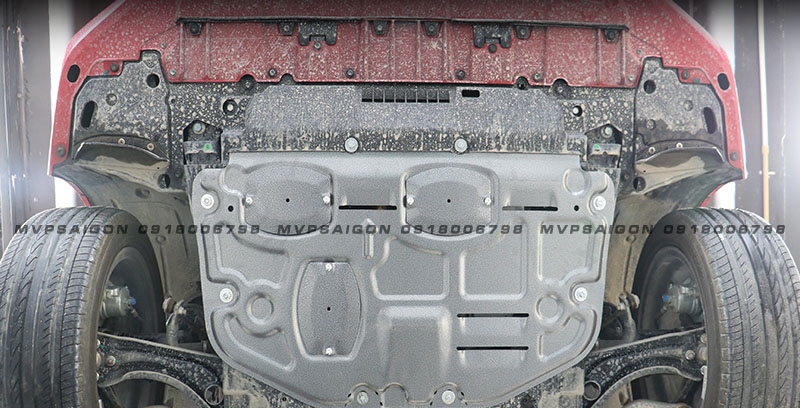 Lắp đặt giáp gầm - tấm bảo vệ động cơ hộp số Honda Civic