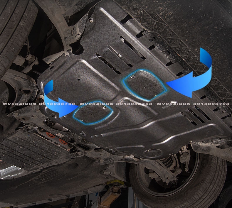 Lắp đặt giáp gầm - tấm bảo vệ động cơ hộp số Honda Civic