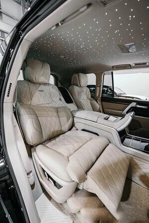 Thi công LED trần bầu trời sao xe ô tô