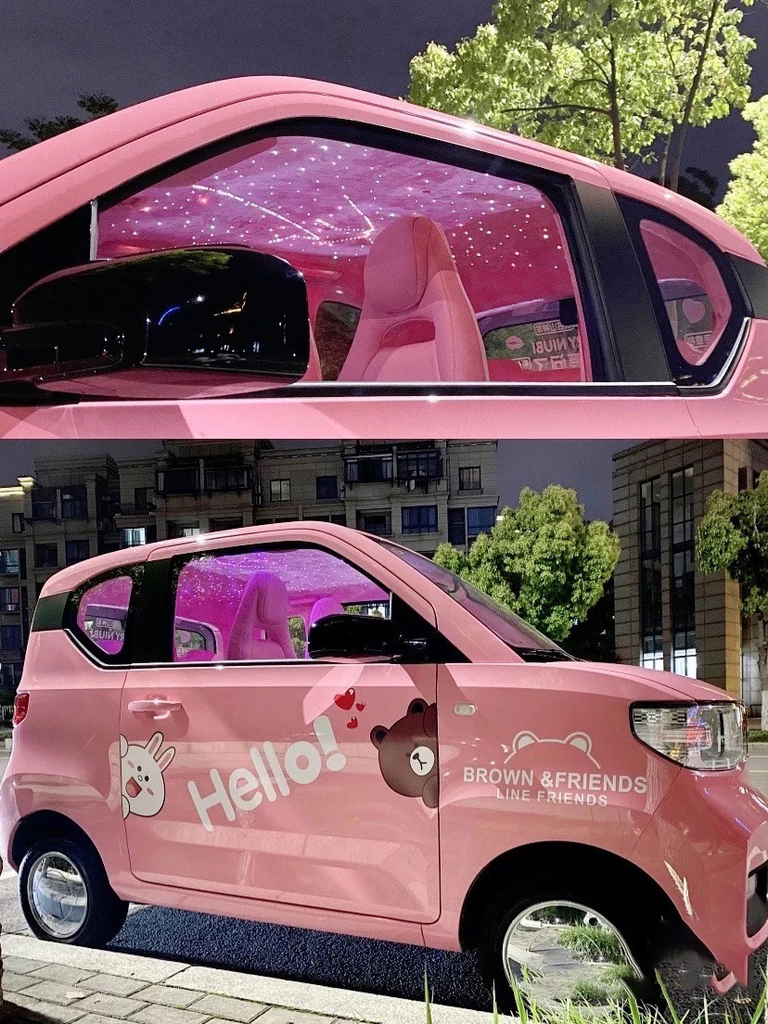 Thi công LED trần bầu trời sao xe ô tô