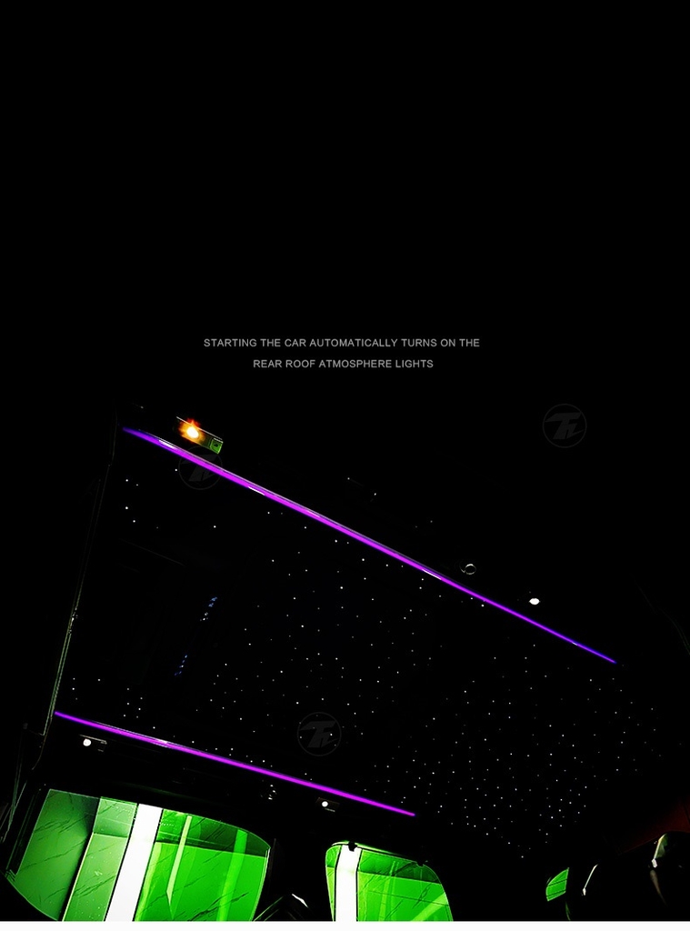 LED bầu trời sao - LED sao băng Toyota Alphard