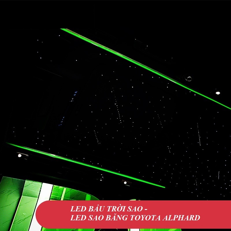LED bầu trời sao - LED sao băng Toyota Alphard