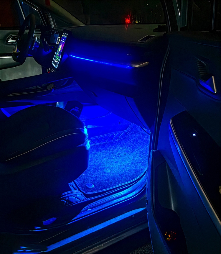 LED nội thất Hyundai Palisade 22 chi tiết chạy lập trình đủ chế độ