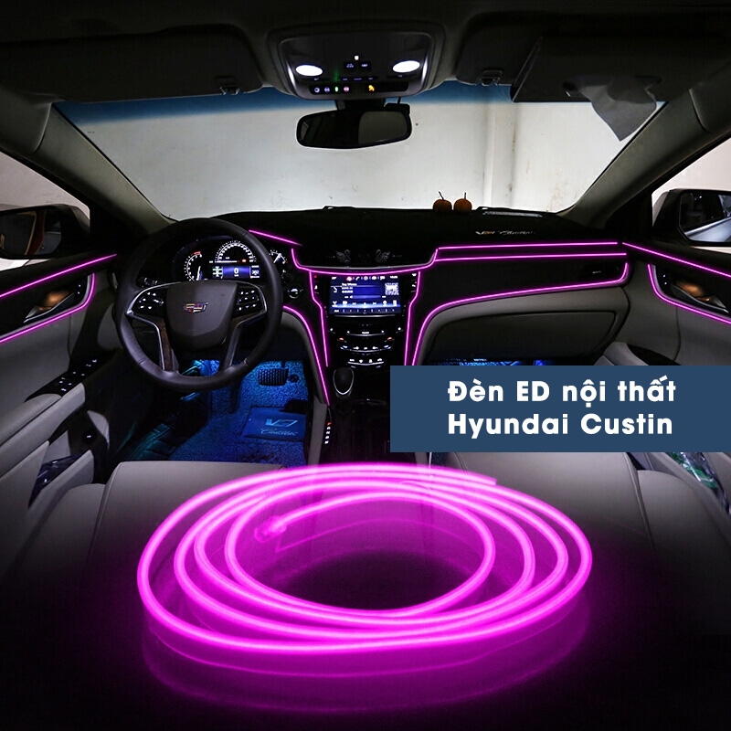 LED nội thất Hyundai Palisade 22 chi tiết chạy lập trình đủ chế độ