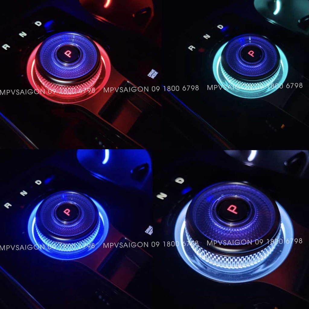 LED núm chuyển số và hốc để ly KIA Carnival 2024 2025