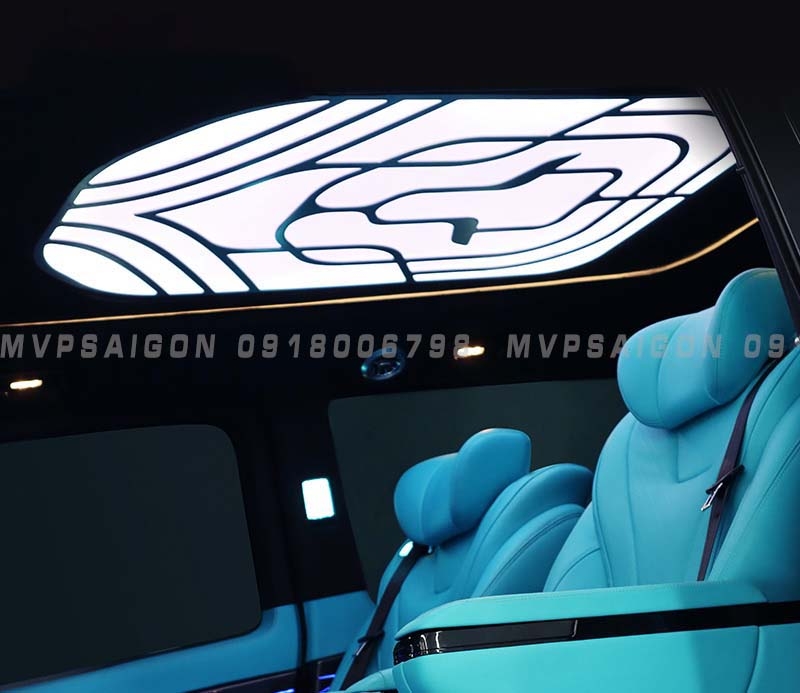 LED trần Maybach dành riêng Benz V-class V250