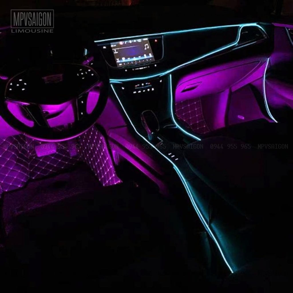 LED viền nội thất- LED ẩn nội thất Ô tô