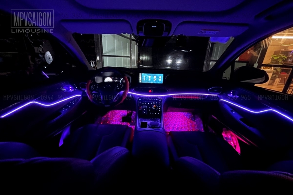 LED viền nội thất- LED ẩn nội thất Ô tô