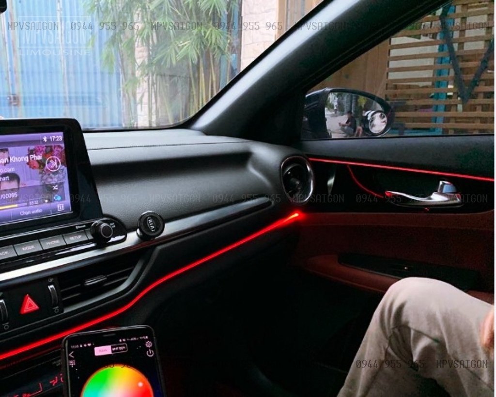 LED viền nội thất- LED ẩn nội thất Ô tô